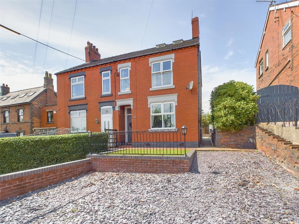 4 bed property for sale in Church Lane, Mow Cop, StokeOnTrent ST7, £