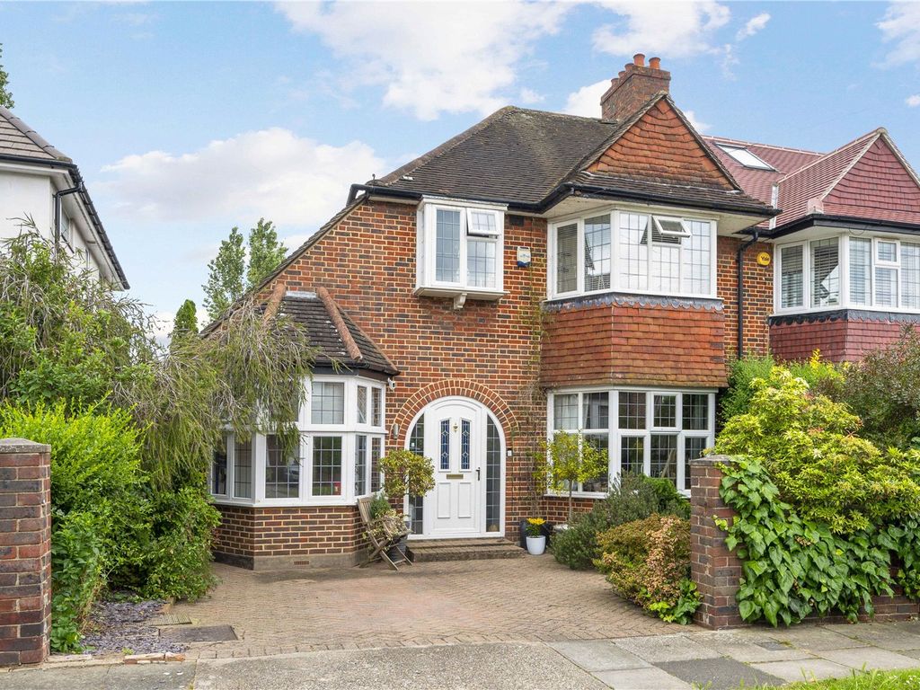 3 bed semi-detached house for sale in Beechcroft Avenue, New Malden ...