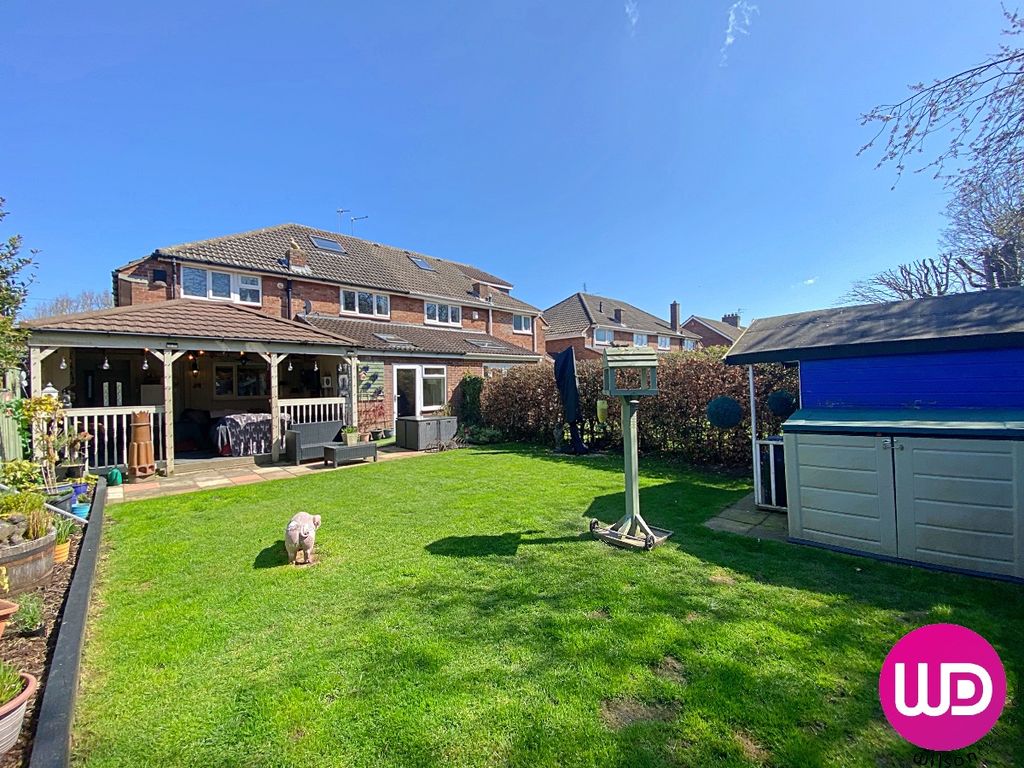 3 bed semidetached house for sale in Ridgely Drive, Ponteland