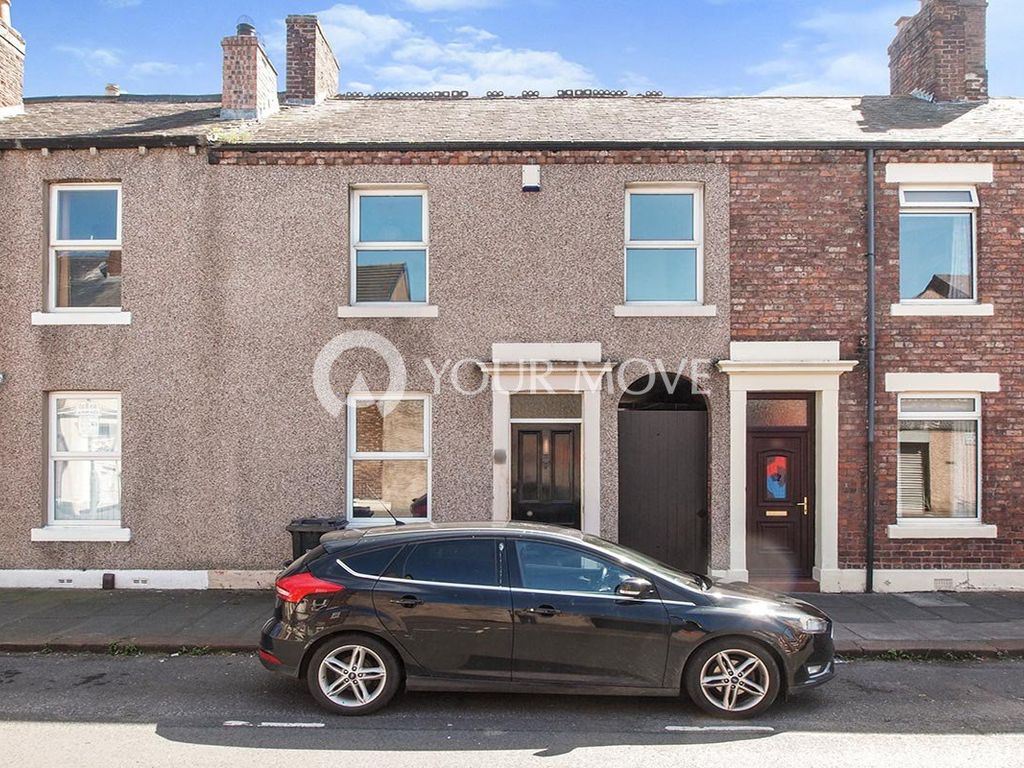 3 bed terraced house for sale in Trafalgar Street, Carlisle, Cumbria