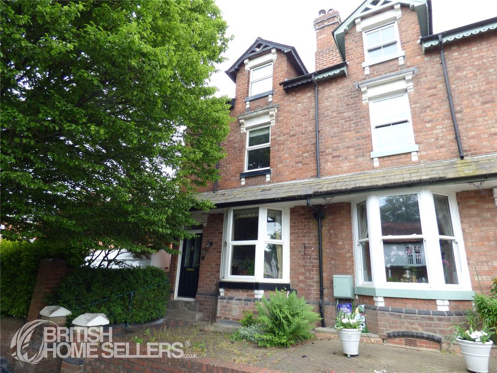 4 bed terraced house for sale in Bargates, Leominster, Herefordshire