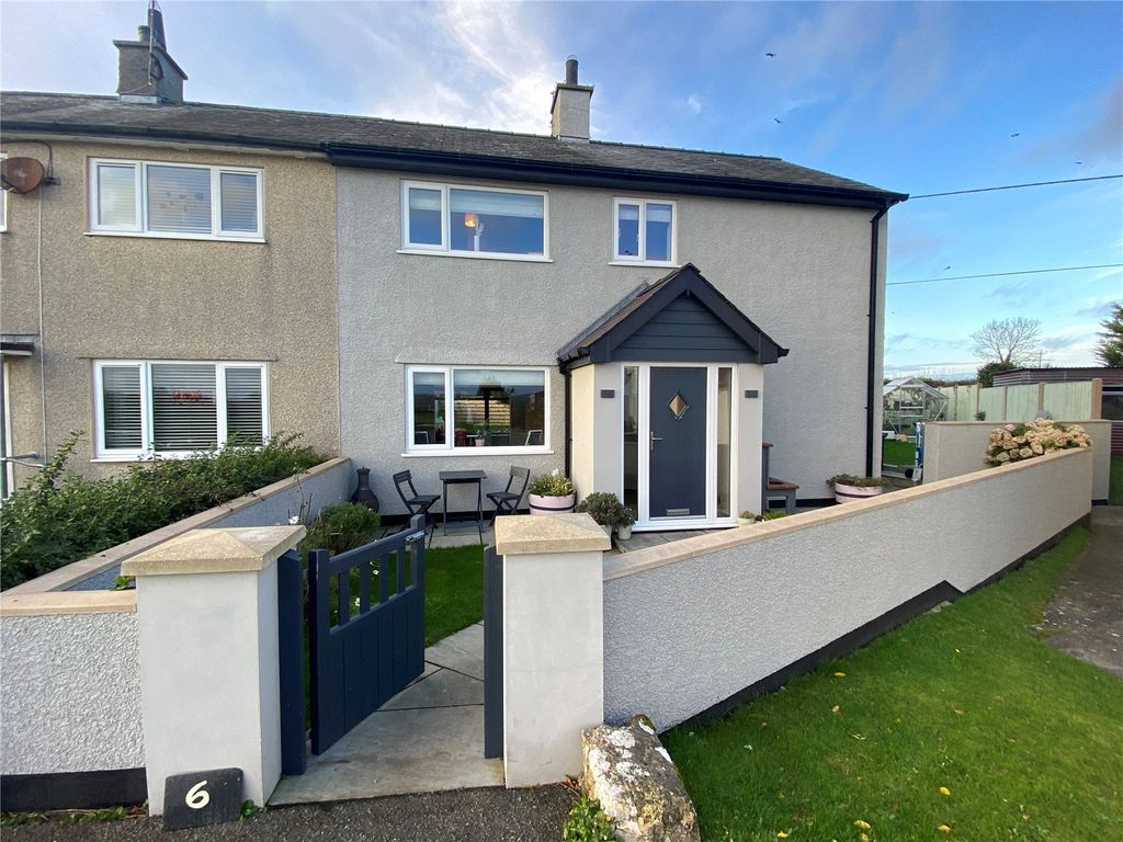 3 bed semidetached house for sale in School Lane, Llanbedrgoch