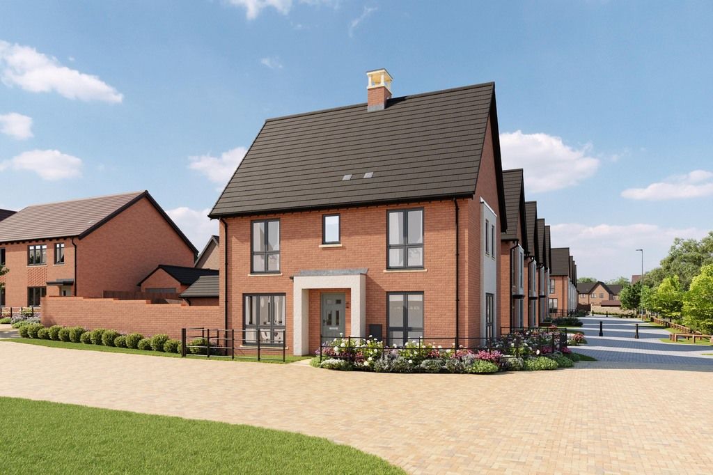 New home, 4 bed detached house for sale in "Leverton" at Redlands Grove