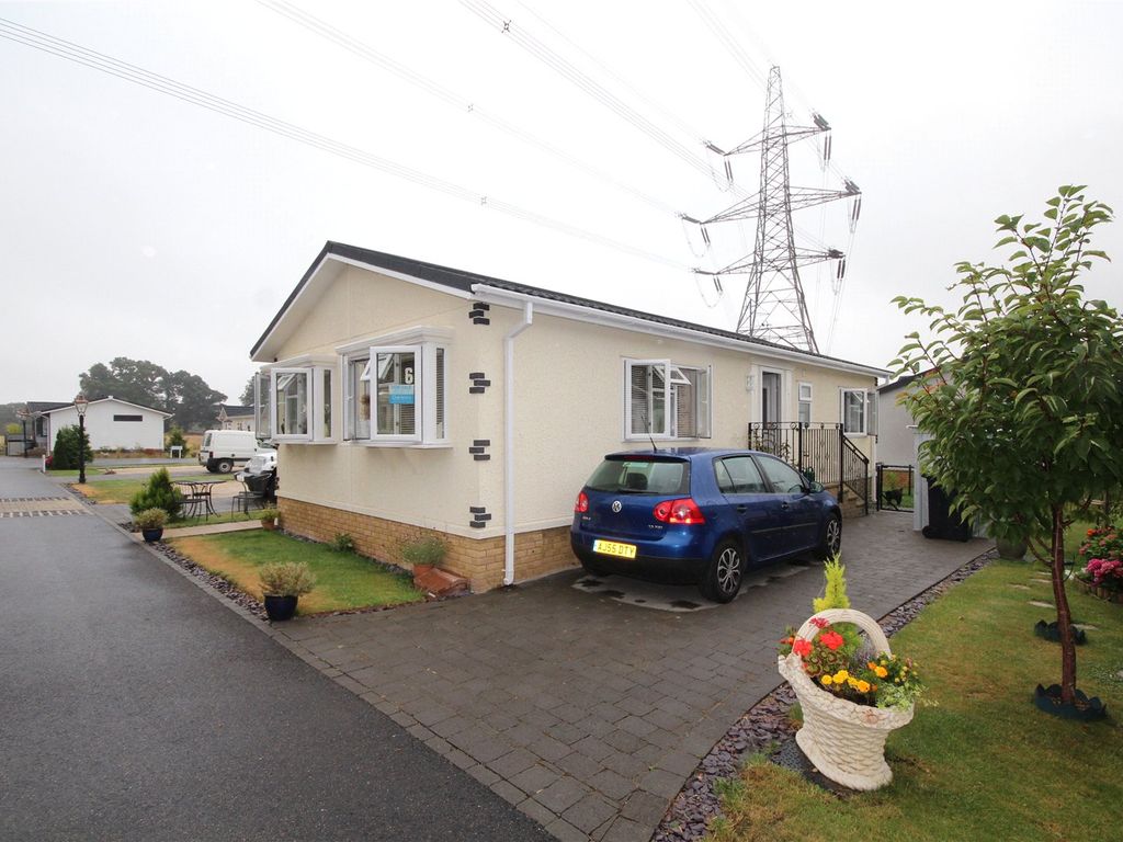 2 bed mobile/park home for sale in Lupin Walk, Deers Court, Three Legged Cross, Wimborne BH21
