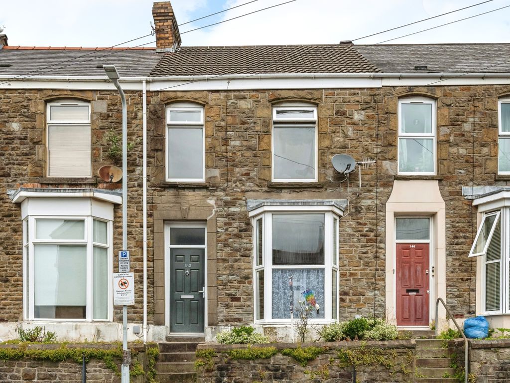 3 bed terraced house for sale in Rhondda Street, Swansea SA1, £155,000