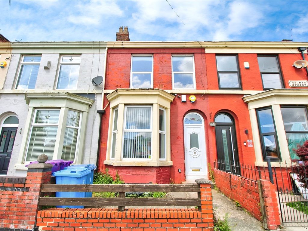 3 bed terraced house for sale in Selwyn Street, Liverpool, Merseyside