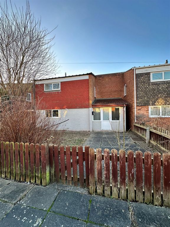 3 bed terraced house for sale in Dryden Close, Prenton CH43, £115,000
