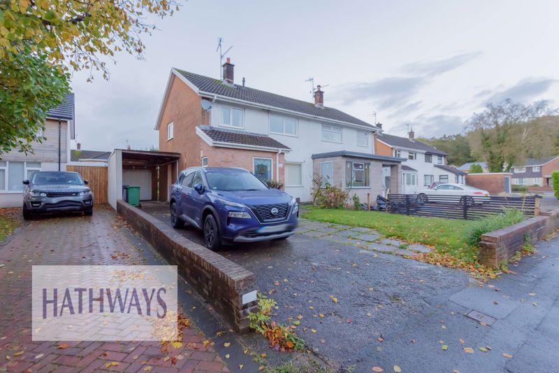 3 bed semidetached house for sale in Beaumaris Drive, Llanyravon