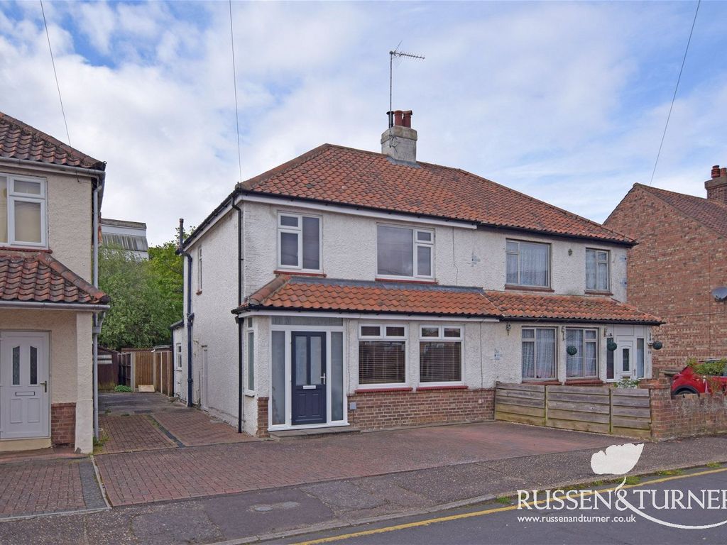 3 bed semi-detached house for sale in Milton Avenue, King's Lynn PE30 ...