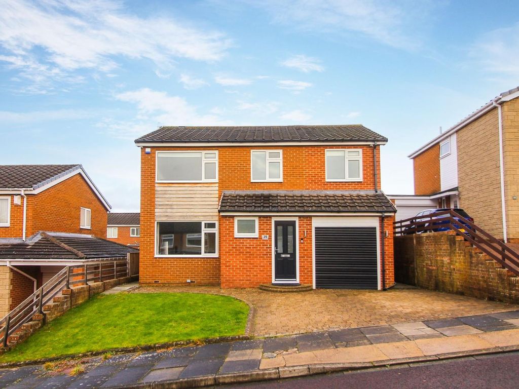 4 bed detached house for sale in Callaley Avenue, Whickham, Newcastle Upon Tyne NE16, £400,000