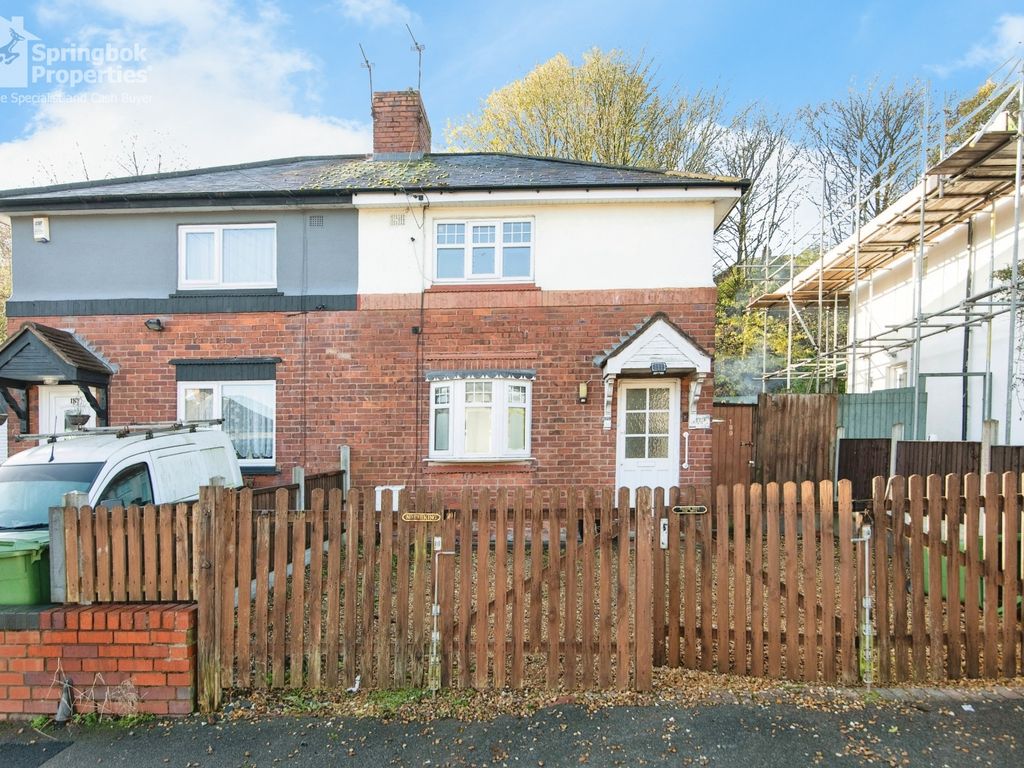 2 bed semidetached house for sale in Green Park Road, Dudley, West