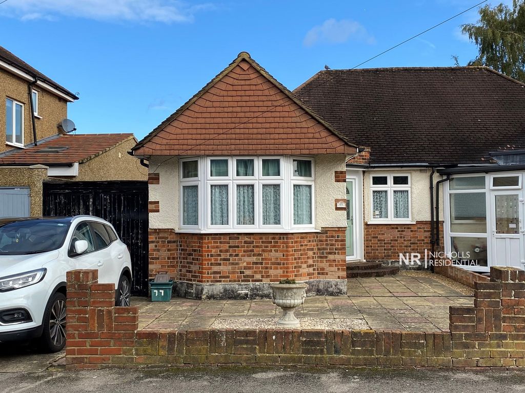 2 bed bungalow for sale in Rhodrons Avenue, Chessington, Surrey. KT9, £