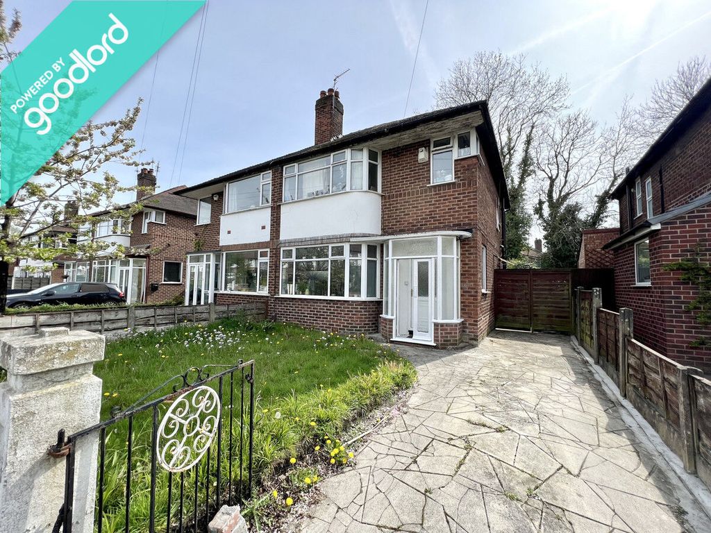 4 bed semidetached house to rent in Parkville Road, Manchester M20