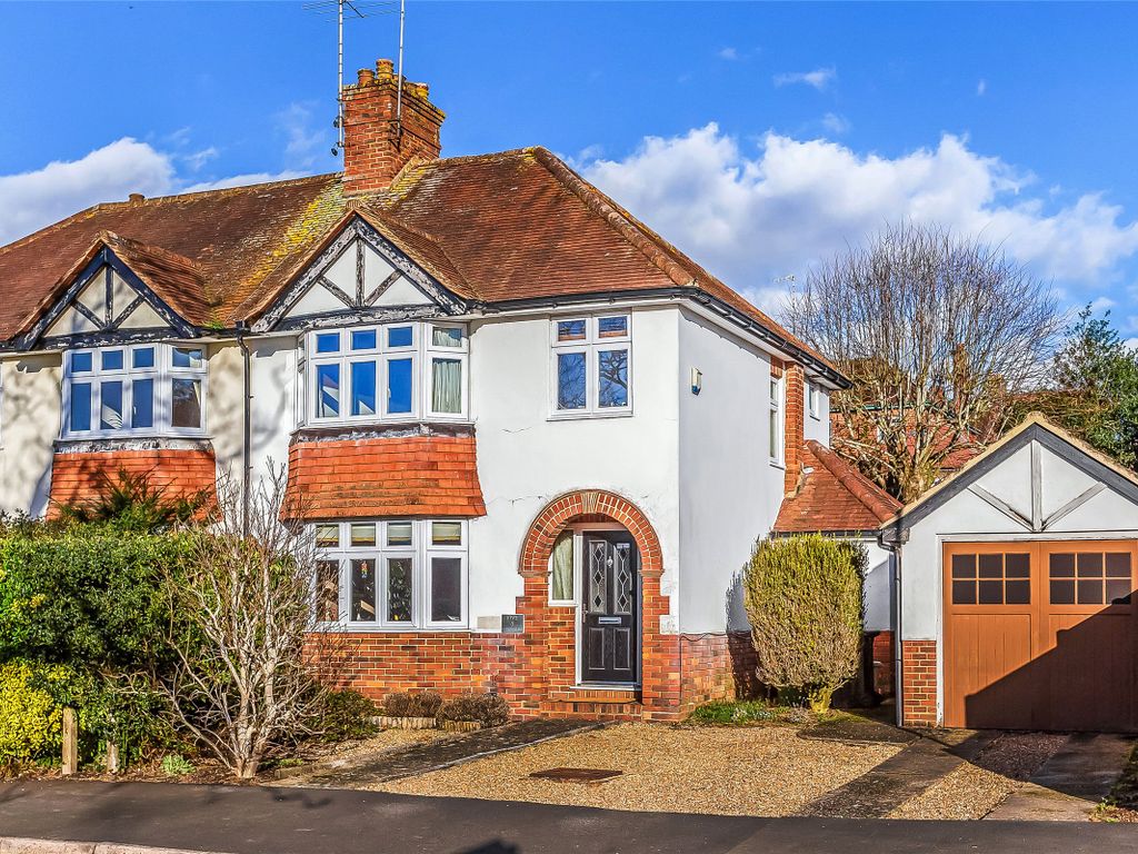 3 bed semidetached house for sale in Longfield Road, Dorking RH4, £