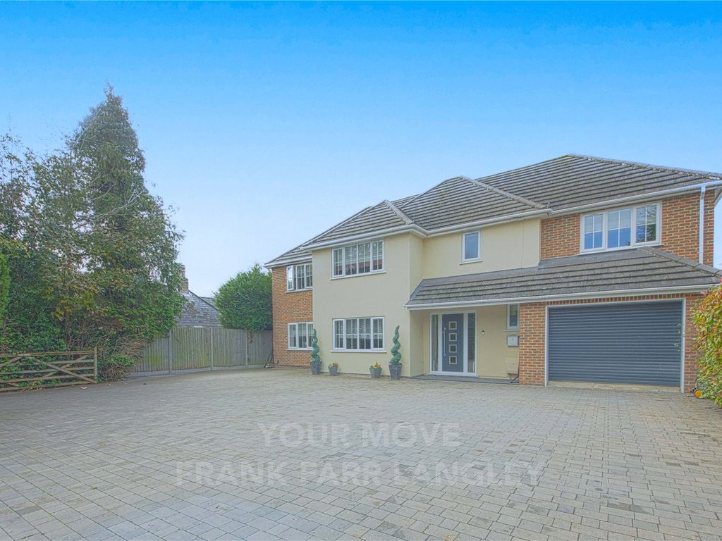 5 bed detached house for sale in Bells Hill, Stoke Poges, Slough SL2, £