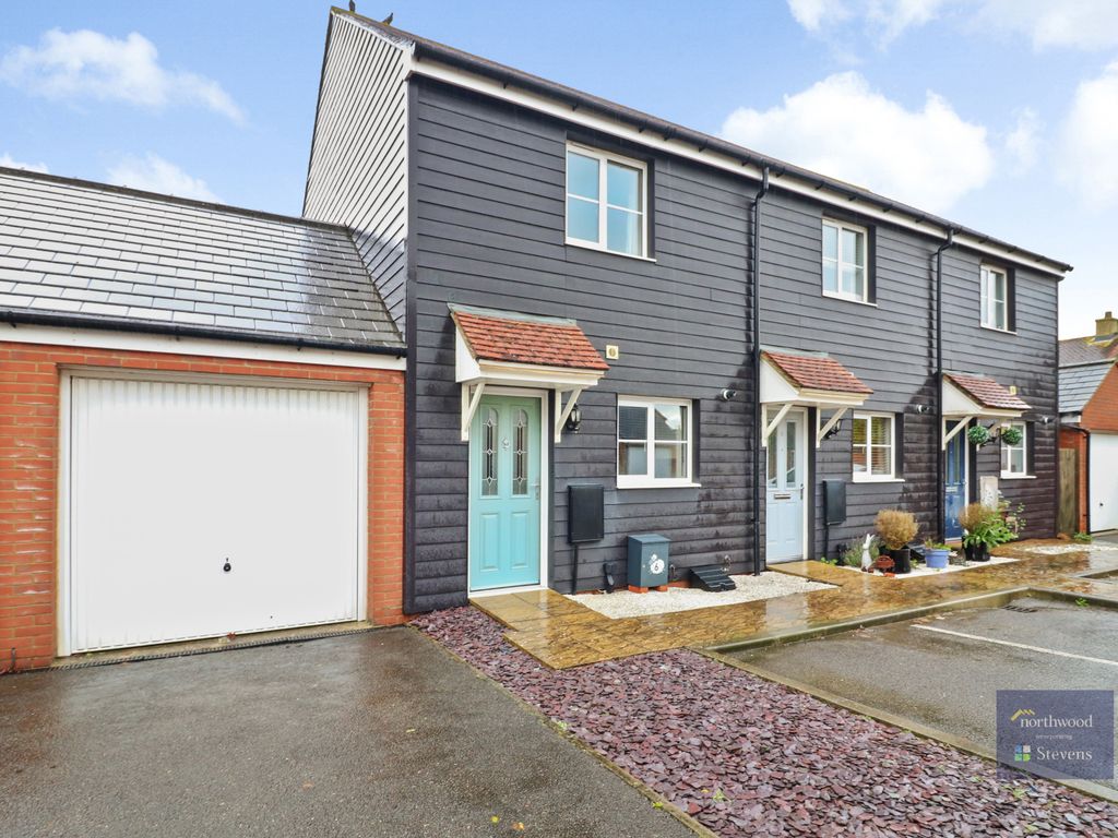 2 bed terraced house for sale in Beltex Place, Bridgefield, Ashford