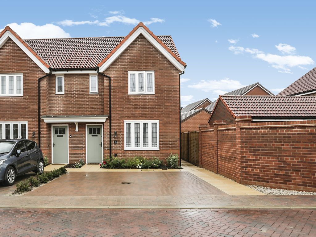 New home, 3 bed semidetached house for sale in Daisy Way, Stowupland