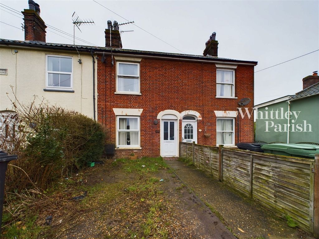 2 bed terraced house for sale in Shelfanger Road, Roydon, Diss IP22, £190,000 Zoopla