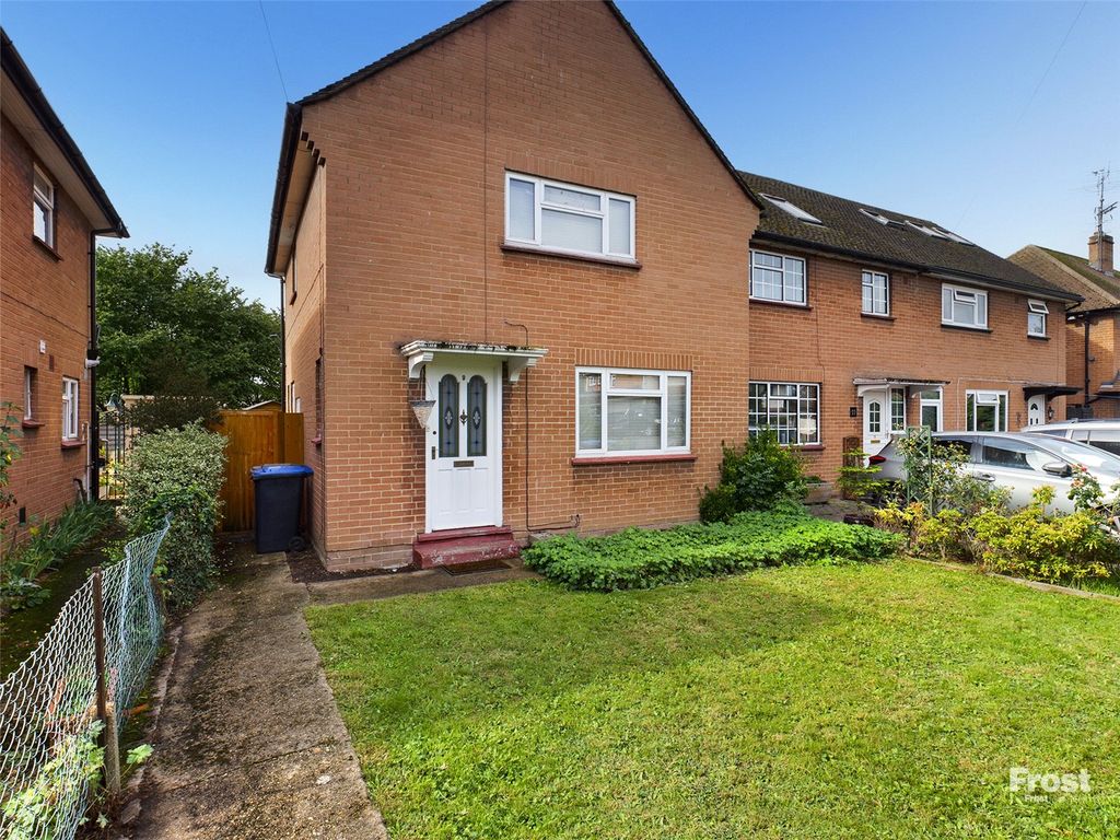 2 bed semidetached house for sale in Western Avenue, Egham, Surrey