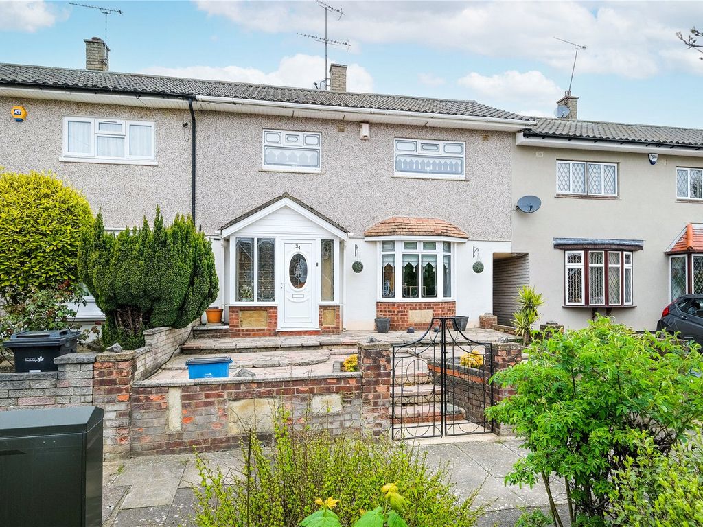 3 bed terraced house for sale in Wolsey Gardens, Hainault, Ilford IG6