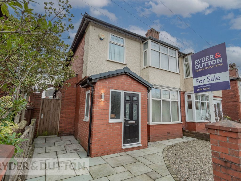 3 bed semidetached house for sale in Limefield Road, Bury, Greater