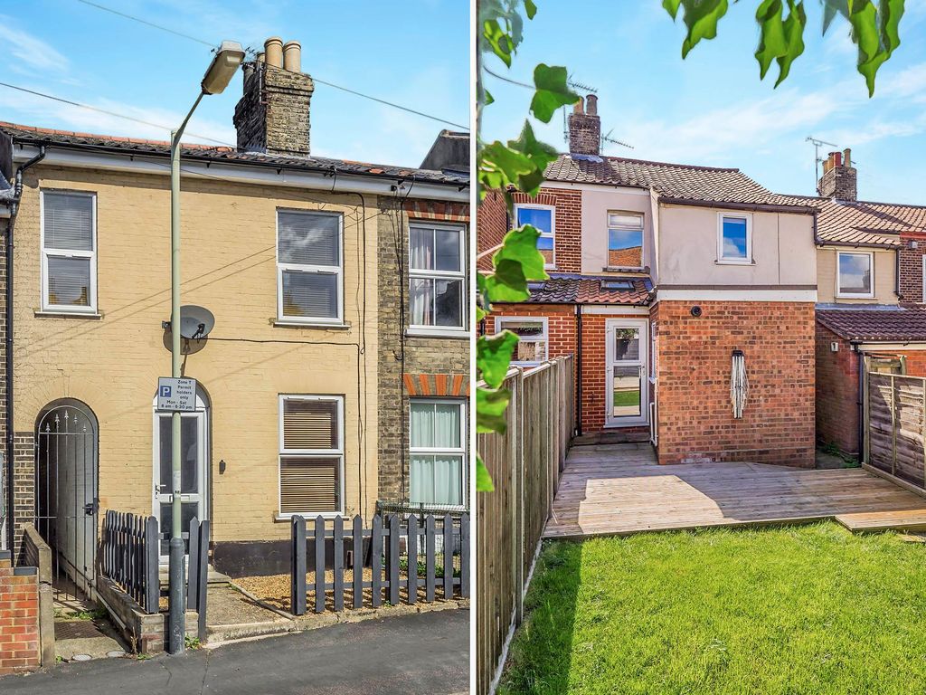 3 bed terraced house to rent in Newmarket Street, Norwich NR2, £1,200