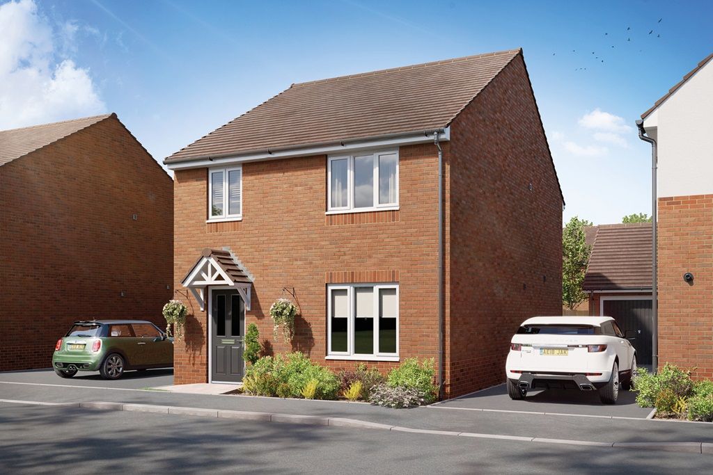 New home, 4 bed detached house for sale in "The Huxford Plot 203" at Goscote Lane, Bloxwich