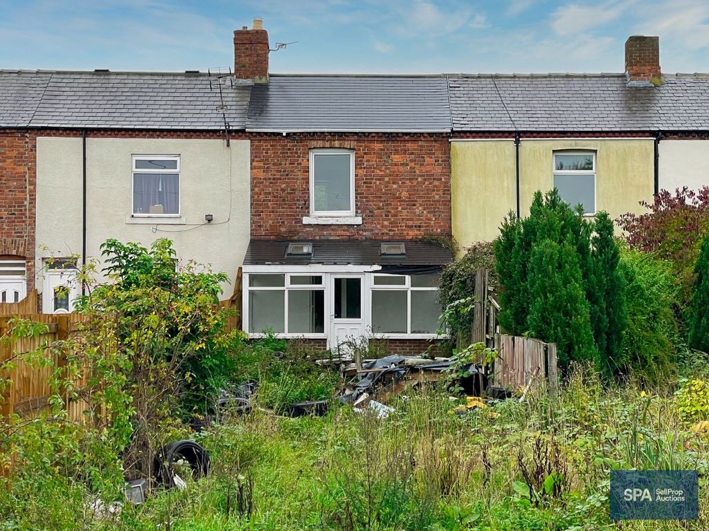 1 bed terraced house for sale in 18 Railway Terrace North, New Herrington, Houghton Le Spring