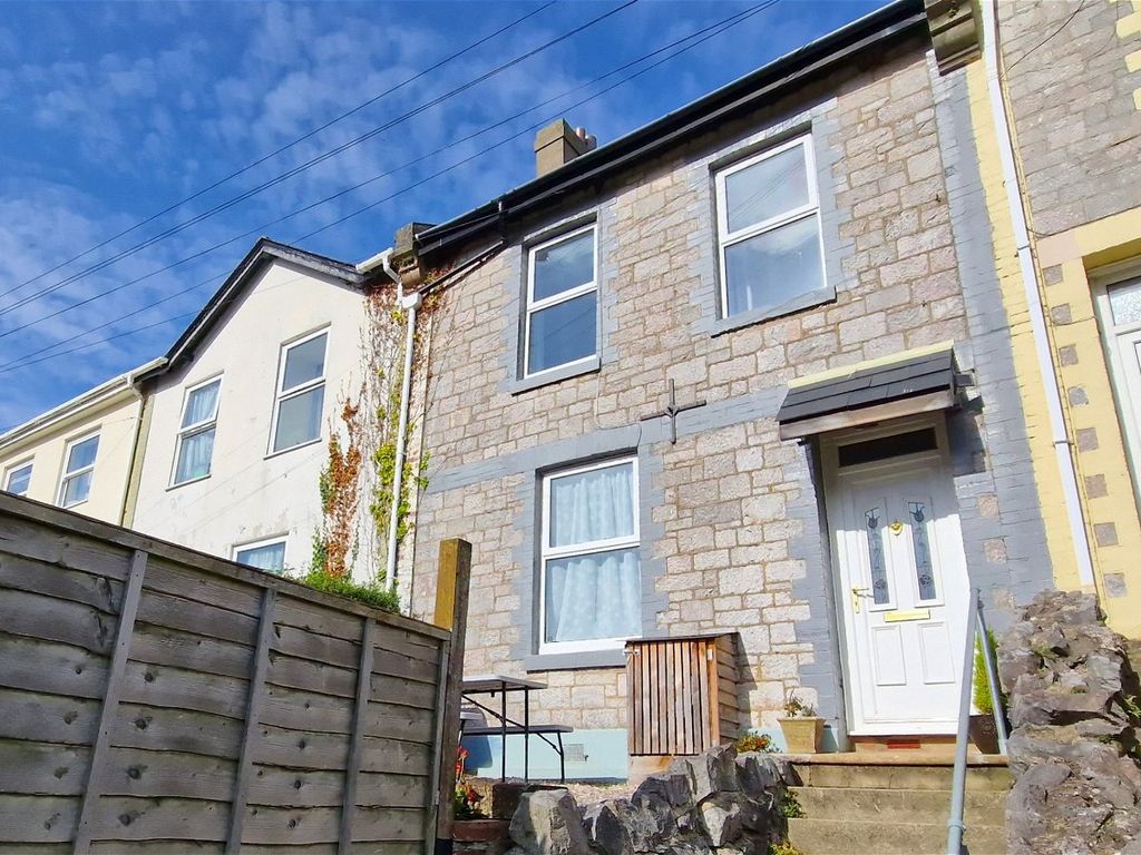 3 bed terraced house for sale in Church Road, Torquay TQ1, £