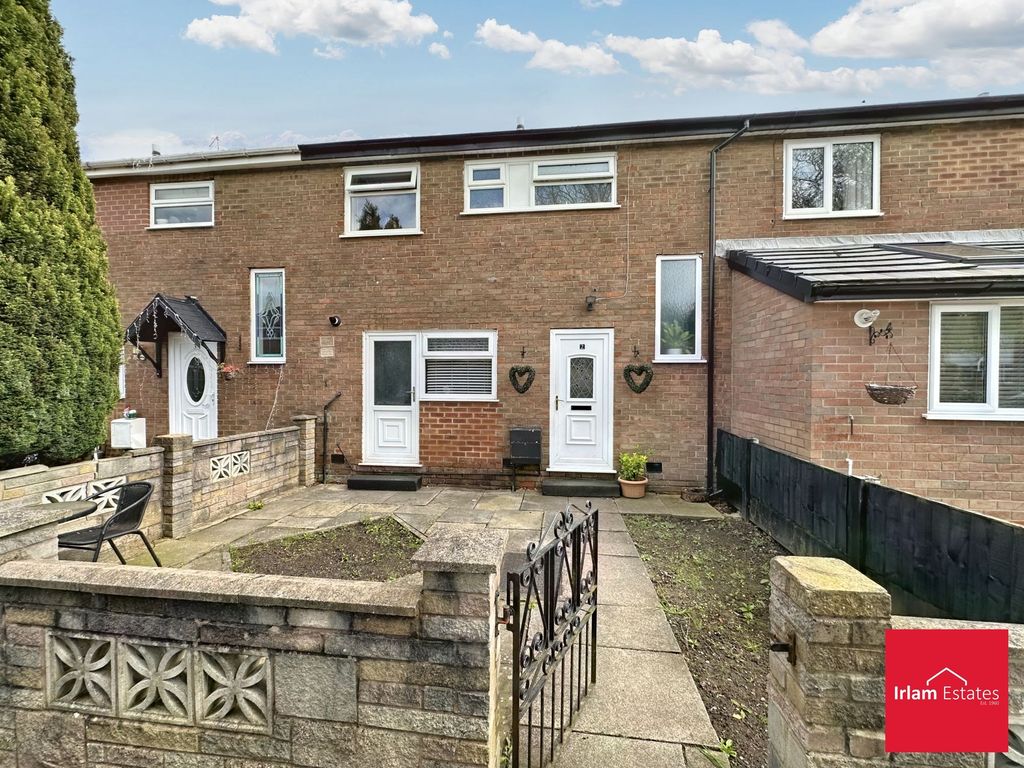 3 bed terraced house for sale in Cromwell Court, Irlam M44, £189,995