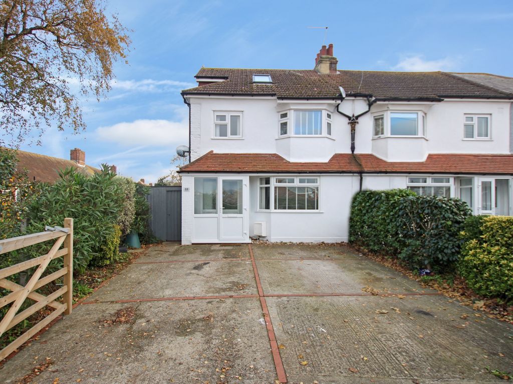 4 bed end terrace house for sale in Brougham Road, Worthing, West