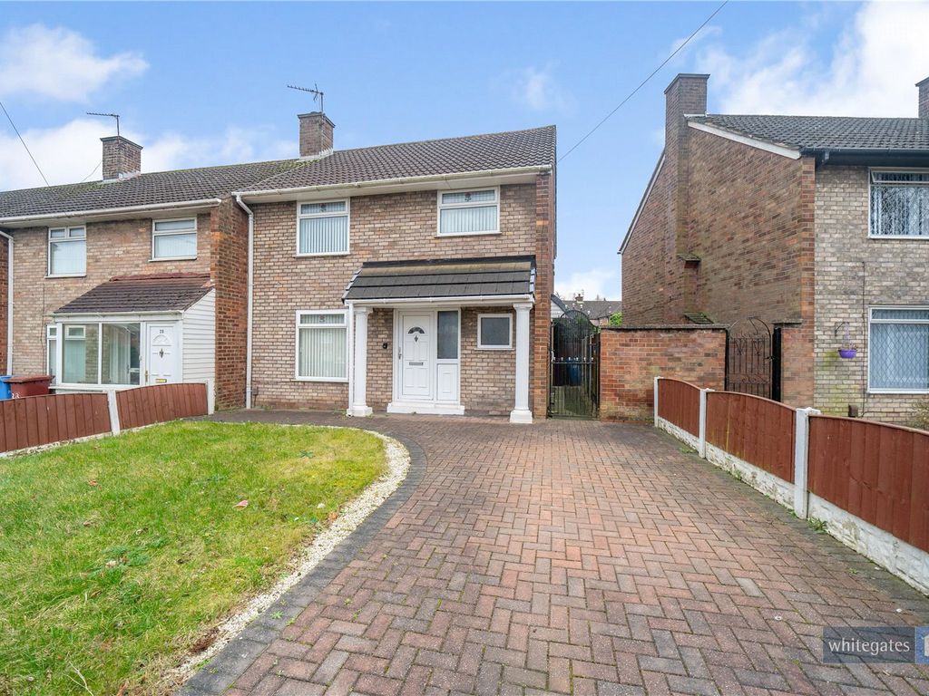 3 bed end terrace house for sale in York Road, Huyton, Liverpool