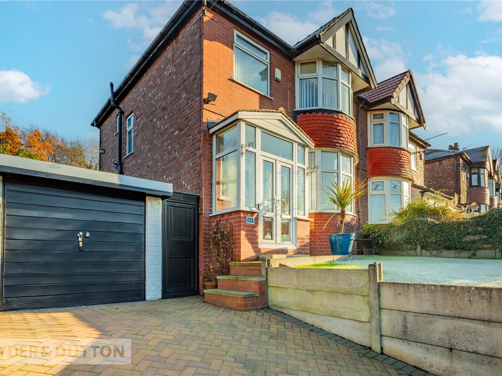 3 bed semidetached house for sale in Heaton Park Road, Blackley