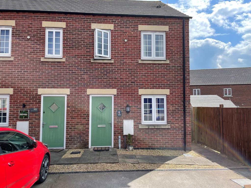 2 bed semidetached house for sale in Southfield Avenue, Sileby
