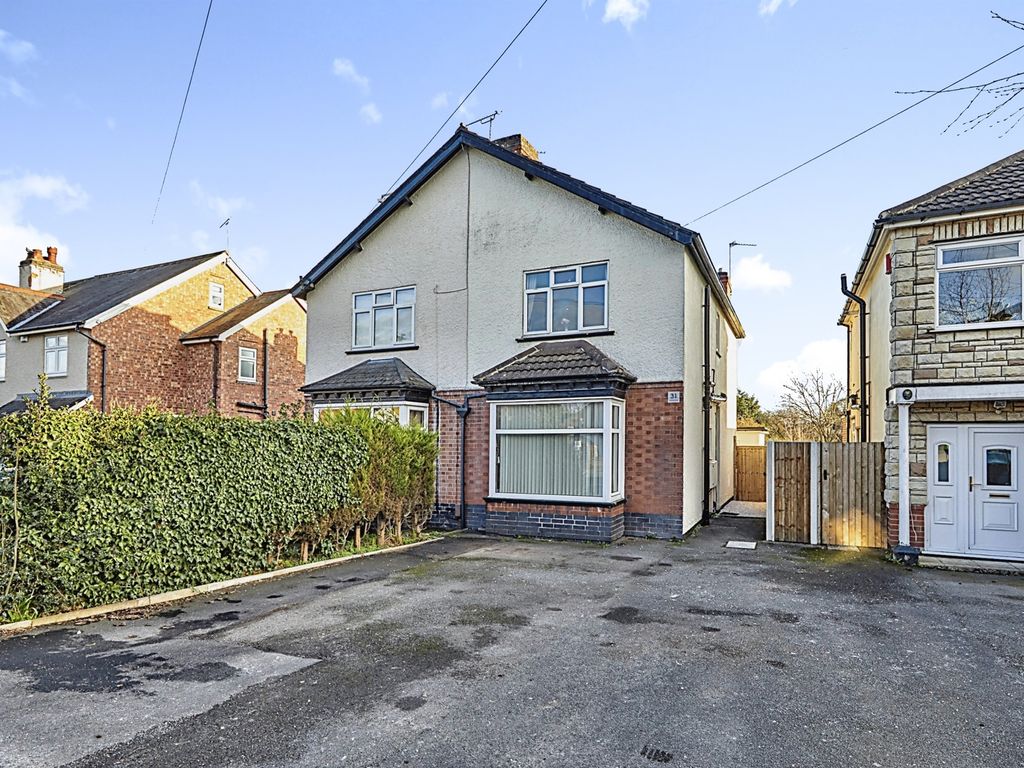 3 bed semidetached house for sale in Western Road, Mickleover, Derby