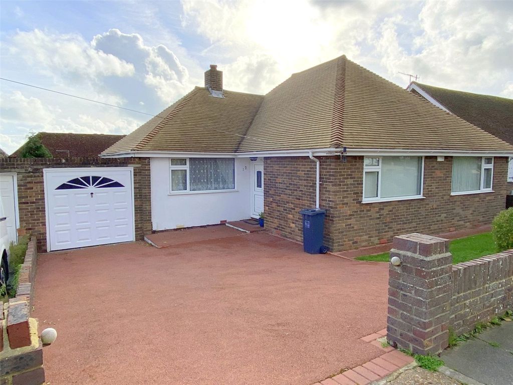 3 bed bungalow for sale in Norbury Drive, North Lancing, West Sussex