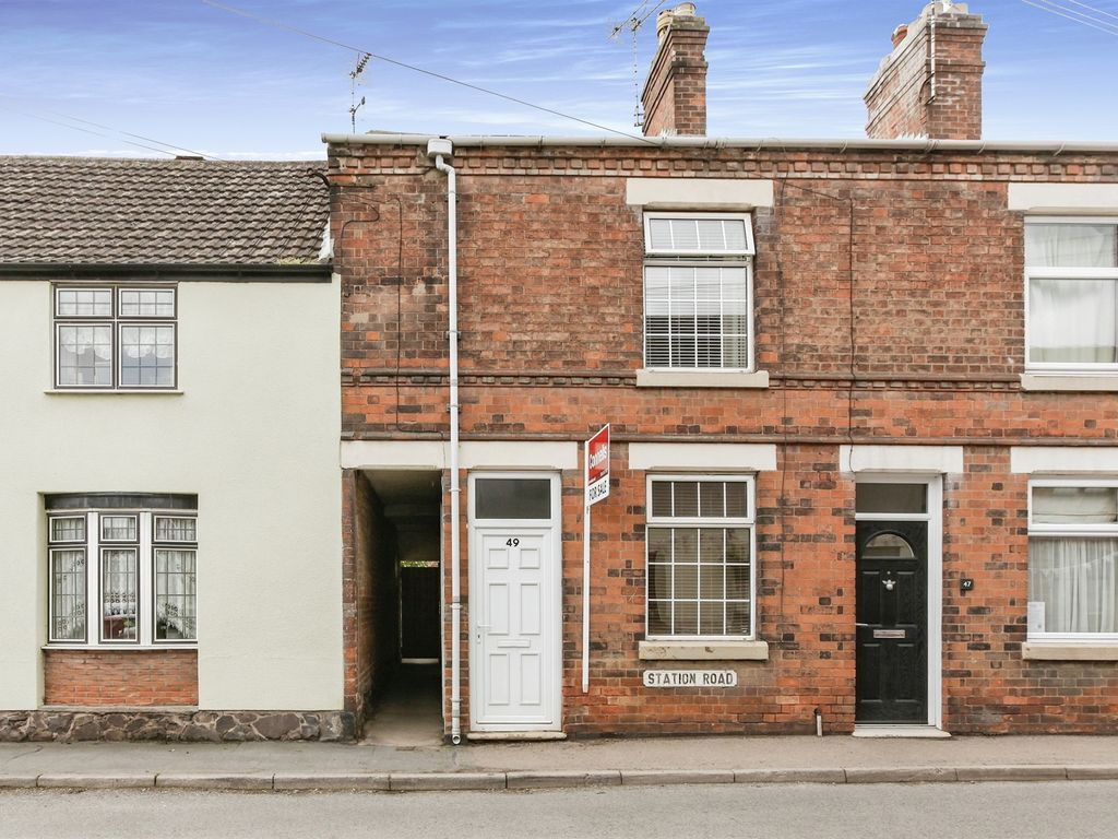 2 bed terraced house for sale in Station Road, Littlethorpe, Leicester