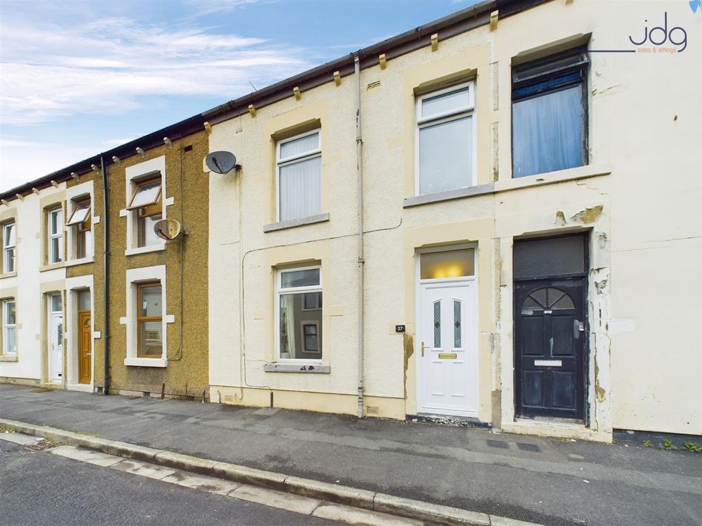 3 bed terraced house for sale in Buxton Street, Morecambe LA4, £135,000