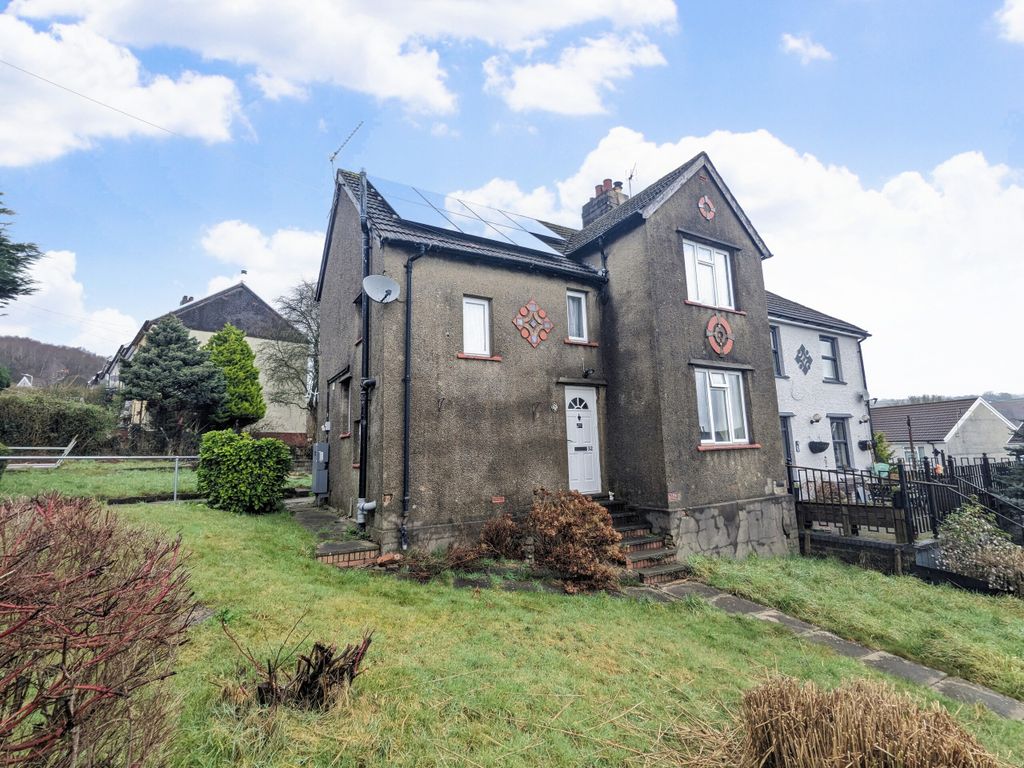 3 bed terraced house for sale in Cilhaul, Treharris CF46, £129,950 Zoopla