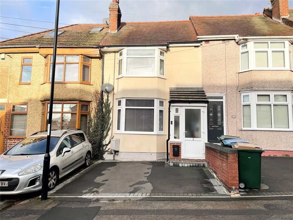 2 bed terraced house for sale in Albert Crescent, Keresley, Coventry
