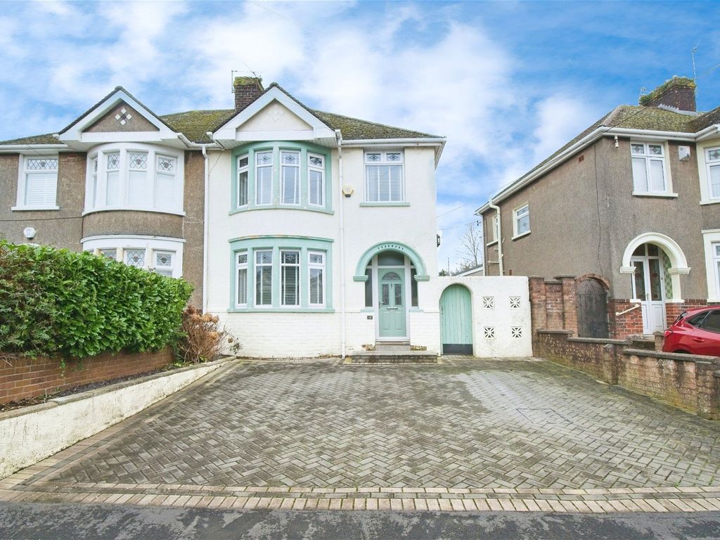 3 bed semidetached house for sale in Ty'r Y Sarn Road, Rumney, Cardiff