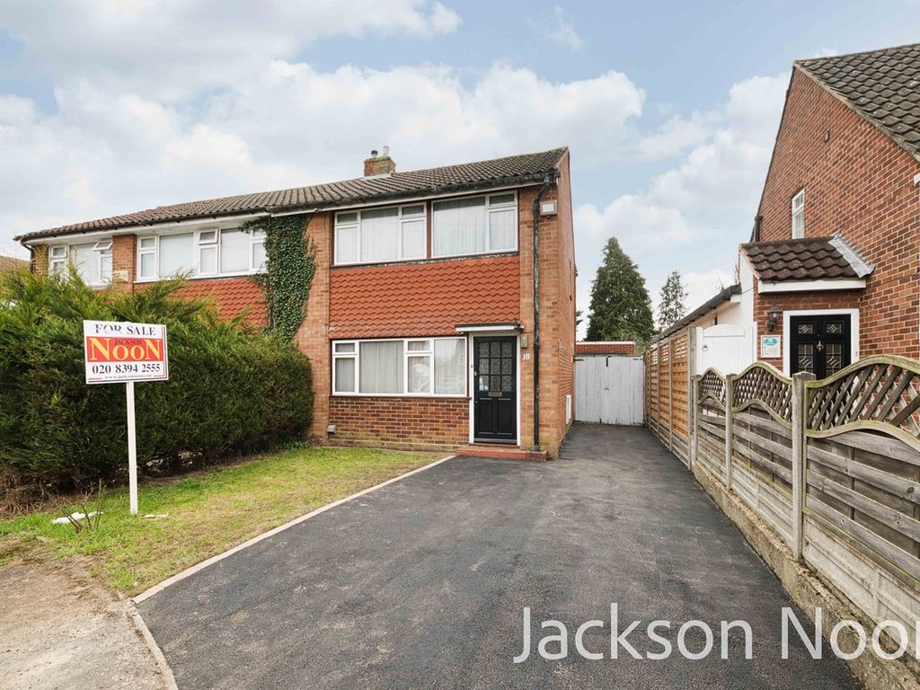 3 bed semidetached house for sale in Iris Road, West Ewell KT19, £