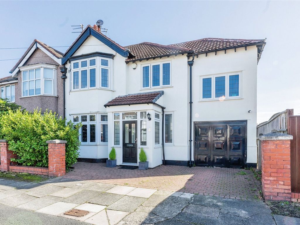 4 bed semidetached house for sale in Burnham Road, Liverpool