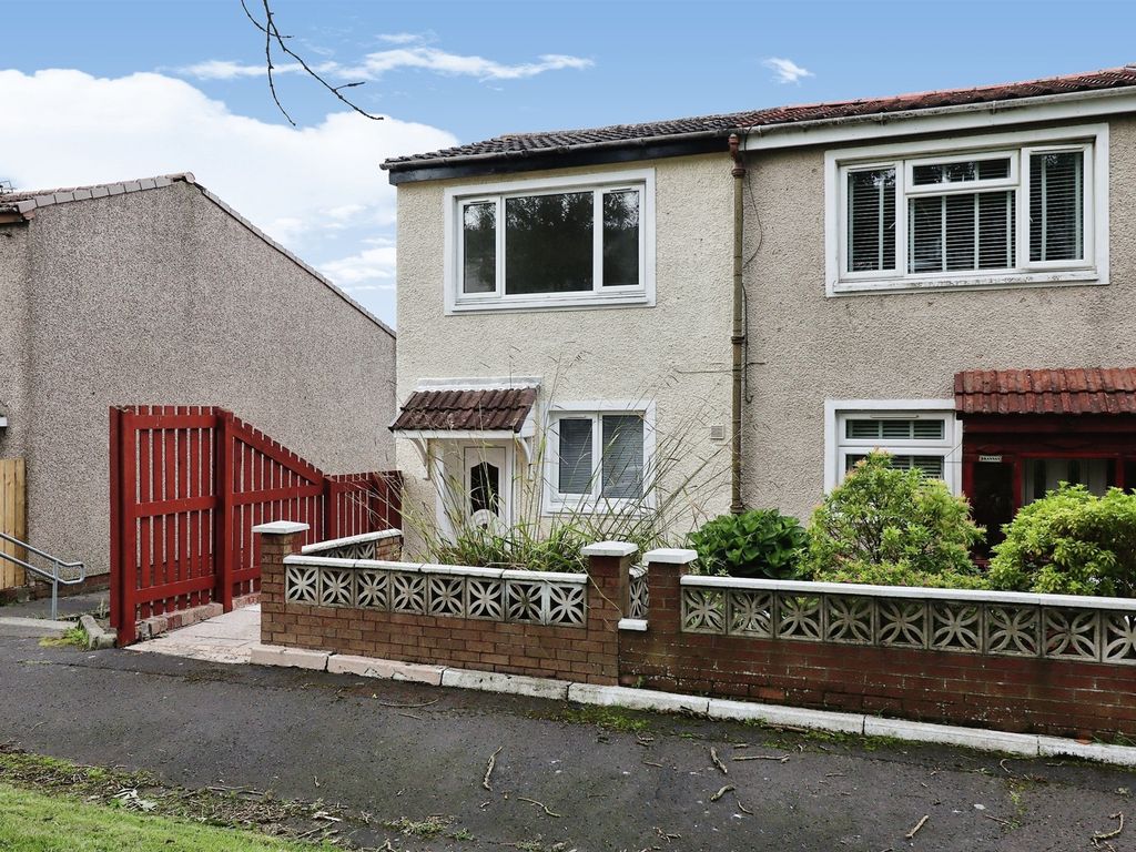 2 bed end terrace house for sale in Riggside Road, Glasgow G33, £