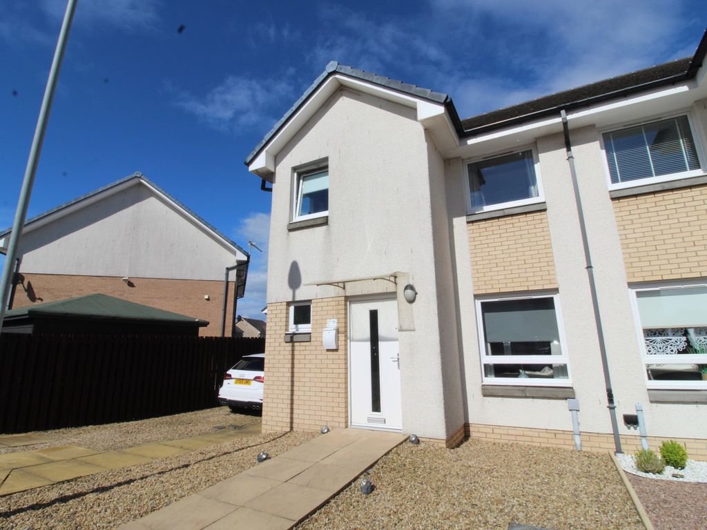 3 bed semidetached house for sale in Gilmour Gardens, Stevenston KA20