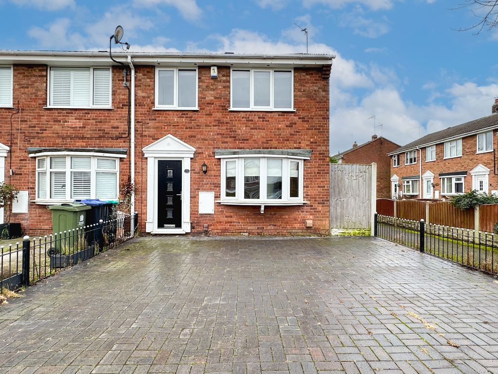 2 bed semidetached house for sale in Sandringham Drive, Mansfield NG19