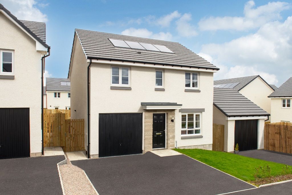 New home, 4 bed detached house for sale in "Glamis" at Cuthbertson Walk