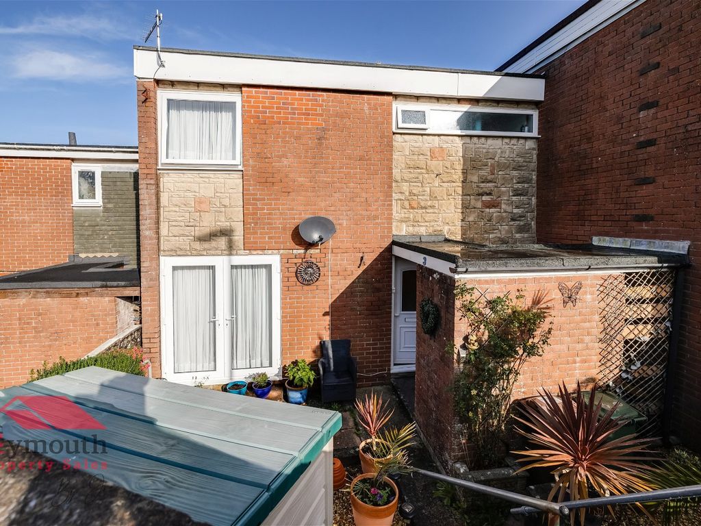 3 bed terraced house for sale in Hurrell Close, Plymouth PL6, £180,000