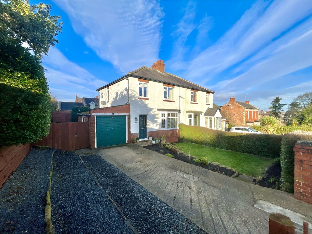 3 bed semidetached house for sale in Lambton Avenue, Whickham NE16, £