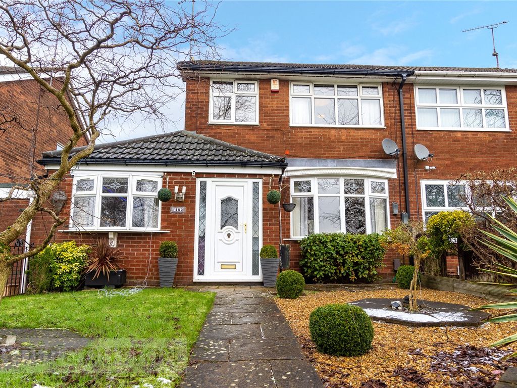 3 bed semidetached house for sale in Hollins Road, Hollins, Oldham OL8